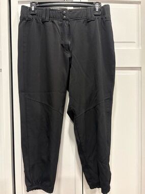 adidas Girls Black Softball Pants